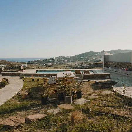 Dinora Stone Villa, Pool & Sea Views In Tinos Villa *