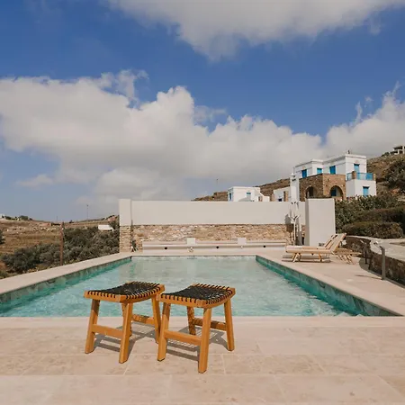 Dinora Stone Villa, Pool & Sea Views In Tinos *