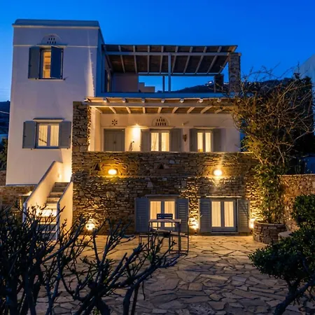 Dinora Stone Villa, Pool&sea Views In Tinos