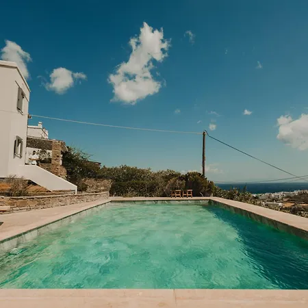 Villa Dinora Stone Villa, Pool & Sea Views In Tinos